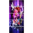 thumbnail image 2 of Design Floral Abstrait avec Dove - Impression d'Art Floral sur Toile, 2 of 3