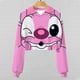 thumbnail image 2 of Sudadera con capucha con estampado divertido de punto rosa de Disney para niños, ropa de marca para niñas, suéter corto de manga larga, suéter con capucha de otoño 150 heqiyong CONDUJO, 2 of 2