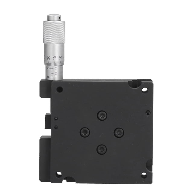 Platina de traducción Diapositiva Platina de traducción Ángulo manual Micrómetro cuadrado Plataforma de desplazamiento 60x60 mm RF‑A60