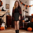 thumbnail image 4 of Alaiyaky Hooded Cape Halloween,Vampire Cape Cloak, Cosplay Poncho, Adult Halloween Fancy Dress Costume,Cloak for Halloween Party Fancy Dress, 4 of 8