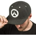 thumbnail image 3 of Overwatch Logo Adult Snapback Baseball Hat, 3 of 4