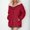 Red, variant on Quilted Jackets for Women, Women's Plus Fleece Cotton Jacket Warm Lamb Fleece Top Coat Sweater Coat on Clearance