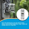 thumbnail image 3 of Riwesomey Medidor de energía inteligente WiFi Tuya eléctrico monofásico, pantalla LCD, consumo de energía inalámbrico, aplicación doméstica, Herramientas eléctricas Riwesomey TO010100-01, 3 of 5