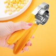 thumbnail image 6 of Gnmfd Corn Cob Stripper Peeler and Vegetable Cutter, Ergonomic Stainless Steel Corn Peeler with Serrated Blade, Efficient Kitchen Tool for Easy Kernel Removal, Cooking, Meal Prep, Home Use, 6 of 8