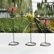thumbnail image 4 of Juego de 3 soportes para flores en espiral con base de piña y base alta, sin incluir las plantas, 4 of 5