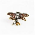 thumbnail image 2 of Fennco Styles Nature's Touch Collection Vintage Jeweled Dragonfly Metal Napkin Rings, Set of 4 – Bronze Napkin Rings for Family Diner, Themed Party and Table Décor, 2 of 4