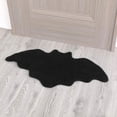 thumbnail image 4 of Halloween Irregular Bat Bath Mat Living Room Rugs Spider Web Carpet Door Mats Non-slip Bathroom Bedroom Kitchen Mats Decoration, 4 of 6