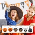 thumbnail image 2 of 6 Pack Halloween Plastic Candy Buckets with Carry Handles, Lightweight Portable Trick-or-Treat Pails, Holiday Party Candy Storage Pails for Halloween Decor,A, 2 of 6