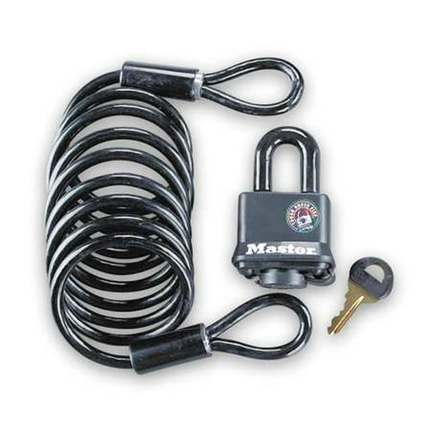 MASTER LOCK 613DAT Cable/Lock - Walmart.com