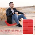thumbnail image 2 of Foldable Insulated Seat Cushion Mat for Outdoor Camping Hunting Picnic Garden Beach Lightweight XPE Foam Pad with Storage Bag 15x10.8 Inches, 2 of 6
