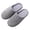 Gray, variant on Topumt Women Men Fuzzy No-Slip Slippers Closed Toe House Shoes for Indoor Outdoor