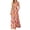 Tropical Flowers, variant on Mengpipi Women's Maxi Dresses Short Sleeve Long Casual Dresses Loose Plain with Pockets, Navy Blue-L(US 12-14)
