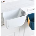 thumbnail image 3 of Cubo de Basura Plegable WEIHJMXG 3L Montado en La Pared Gris, 3 of 4