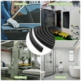thumbnail image 6 of Uxcell13.1ft U Rubber Edge Trim Fit for 10mm Edge, 12 mm x 14 mm Black, 6 of 6