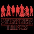 thumbnail image 2 of Netflix Toddler's Stranger Things Red Silhouettes Logo Graphic T-Shirt, 2 of 3