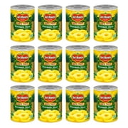 DEL MONTE Canned Pineapple Slices in 100% Juice, Canned Fruit, 12 Pack, 20 oz Can