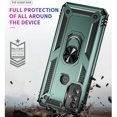 thumbnail image 2 of for Moto G Play 2023 Case, Moto G Play 2023 Phone Case with HD Screen Protector, Military Grade Protective Cases with Ring for Moto G Play 2023 (Dark Green), 2 of 12