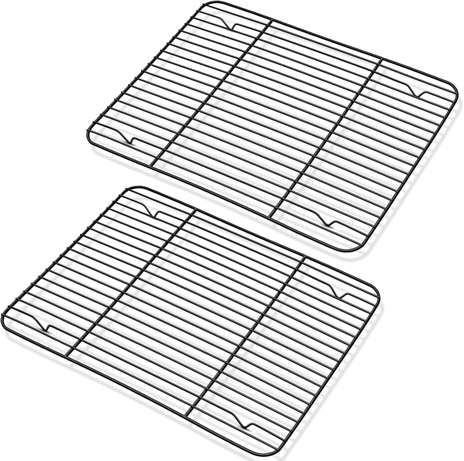 Pep Kitchen Rack P&P CHEF Cooling Rack Set of 2, Non-stick Baking Racks for Cooking ...