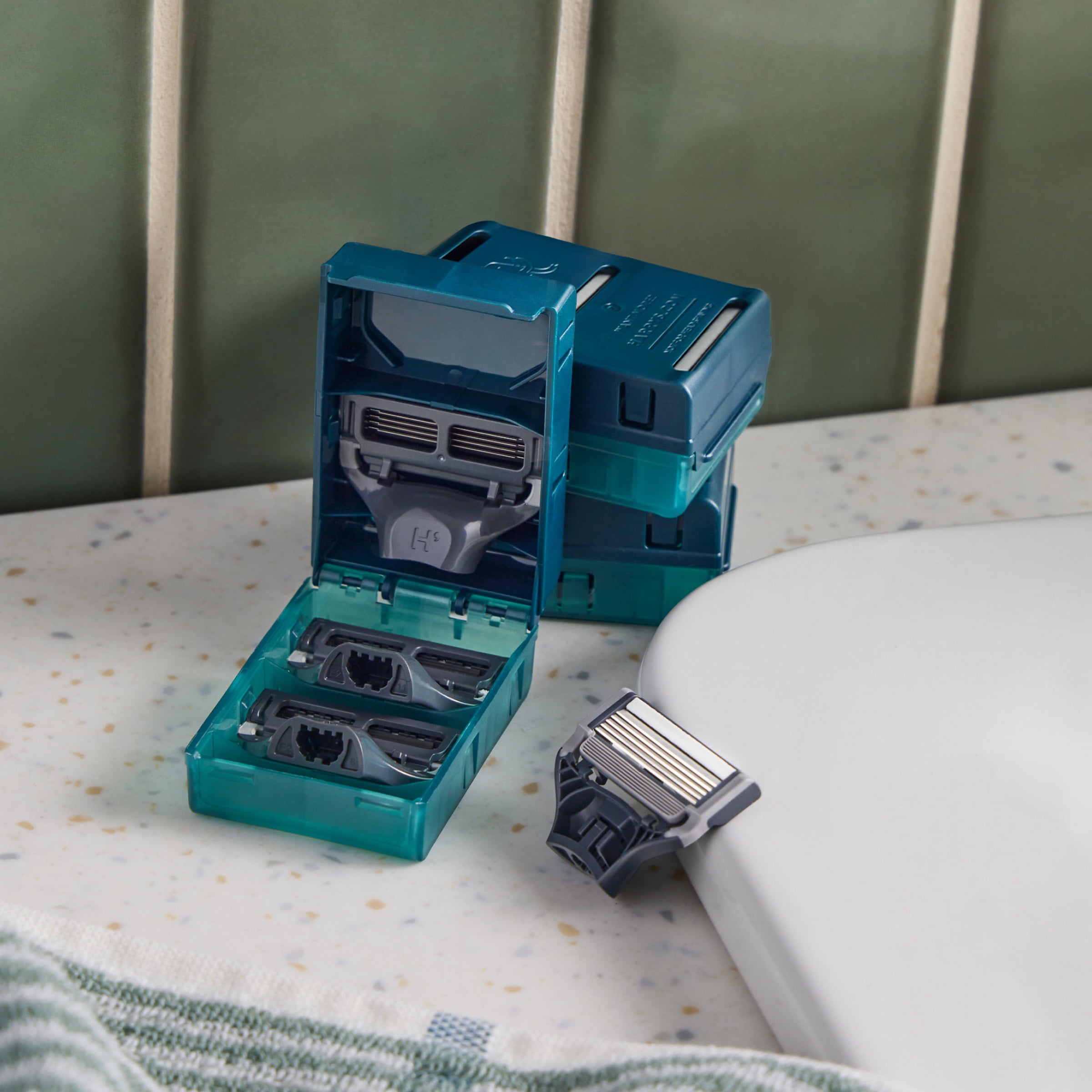Harry's Men's 5-Blade Razor Refill Cartridges, 12 Count