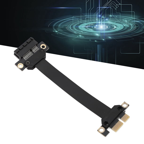 Cable Adaptador PCI Express X1, Transferencia Rápida De Datos, Cable De Extensión PCIe 3.0 X1 De 8gbps Para Tarjetas De Datos De Red De Sonido, Velocidades De Transferencia De