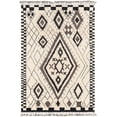 thumbnail image 6 of Hauteloom Minyama Wool Living Room, Bedroom Area Rug - Farmhouse - Black, Charcoal, Cream - 2' x 3', 6 of 6