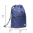 thumbnail image 4 of KAUKKO Drawstring Sports Backpack Gym Yoga Bag Shoulder Rucksack for Men and Women, 4 of 5