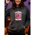 thumbnail image 4 of Breast Cancer Awareness Hoodie Pink Ribbon Hope Graphic Pullover Sweatshirt for Women and Men Unisex Support Hoodie for Survivors Fighters October Events and Fundraising Walks, 4 of 5