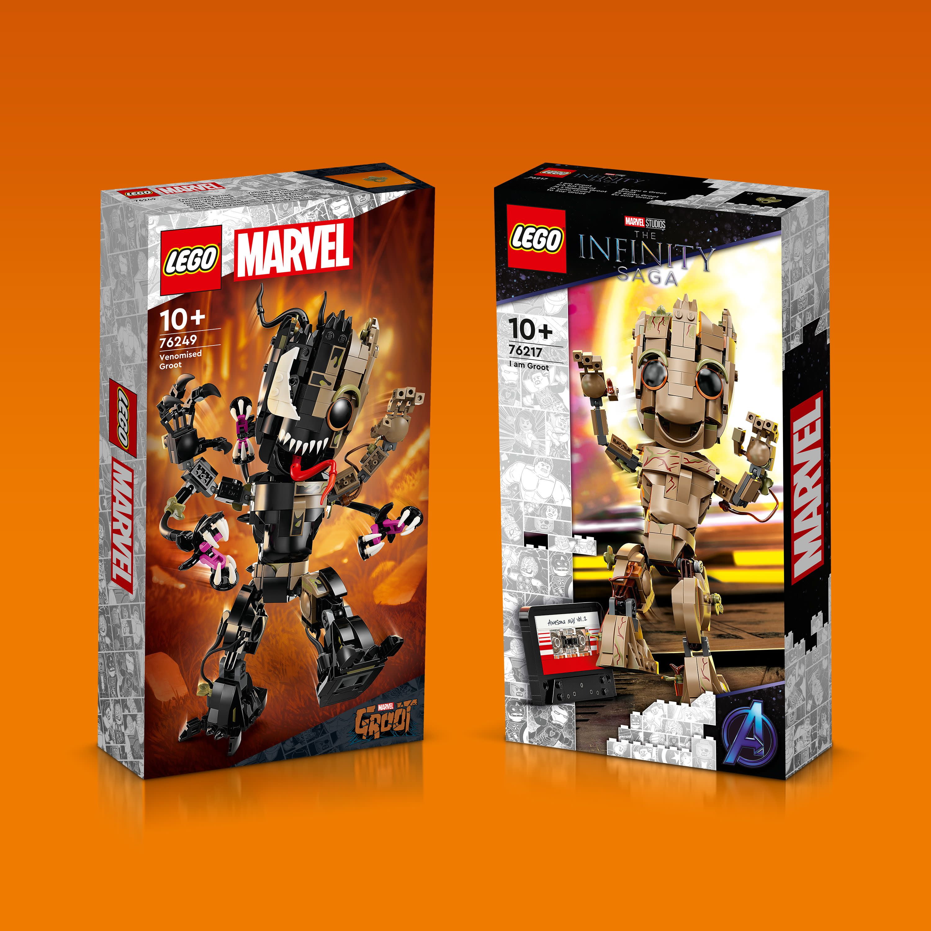 LEGO Marvel Venomized Groot 76249 Transformable Marvel Toy for