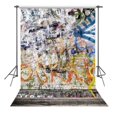 thumbnail image 1 of YUSDECOR 5x7ft Graffiti Wall Photography Backdrop Studio Photo Props, 1 of 3
