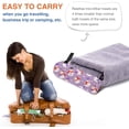 thumbnail image 4 of Yibo Snowman Winter Beach Towel - Perfect for Travel, Swim, and Fitness, 4 of 8