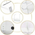 thumbnail image 5 of Over The Door Rack, 5 Door Hanger Hooks for Clothes Towels Coat, Over The Door Coat Rack ( hite), 5 of 5