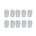 thumbnail image 4 of 10 protectores de silicona para dedos de los pies Perfecl transparentes flexibles impermeables, 4 of 8