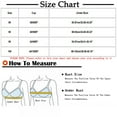 thumbnail image 3 of Plus Size Lace Bras for Women Comfort Lightly Lined Full Coverage Underwire Underwear Ladies Elder Pluh up Tshirt Bras, 3 of 6