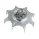thumbnail image 4 of Polea de repuesto para motor de lavadora, rotación estable, ventilador de metal, alta 12 mm, 4 of 9