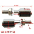 thumbnail image 4 of LED Rear Mini Turn Signal Indicator For Sportster Touring Dyna Chrome Smoke, 4 of 10