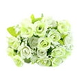 thumbnail image 2 of White Artificial Silk Rose Bouquet 21 Heads With Long Stems, By Meiiso, Large Inventory!, 2 of 8