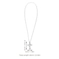 thumbnail image 2 of IDEANATEGRATE Collar Con Cruz Deportiva De Inoxidable Para Y Mujer Moderno Y Duradero, 2 of 7