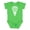 Apple Green, variant on Inktastic Lacrosse Sports Team Coach Player Boys or Girls Baby Bodysuit