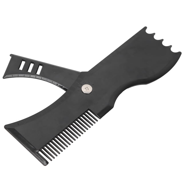 Plantilla de Barba, Plantilla de Modelado de Barba Plantilla de Modelado de Barba para Hombres Herramienta de Estilo de Barba Rotada para Cabras para la Frente