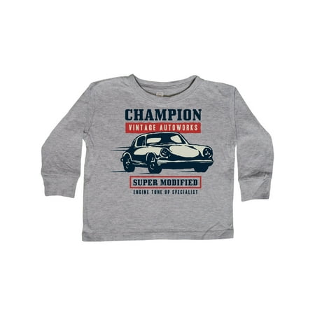 

Inktastic Classic Racing Champion Gift Toddler Boy Girl Long Sleeve T-Shirt
