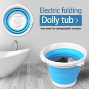TIMIFIS Household Tools Portable Mini Turbo Washing Machine Foldable USB Powered Laundry Washer Set pring/Summer