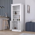 thumbnail image 2 of Built - in Wine Racks / Daily Use / White Cabinet for Home, 2 of 3