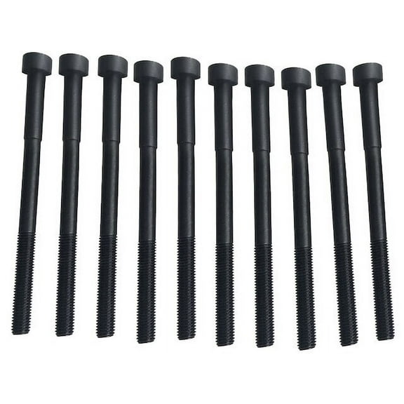 Head Bolt Set - Compatible with 1998 - 2008 Toyota Corolla 1.8L 4-Cylinder 1999 2000 2001 2002 2003 2004 2005 2006 2007