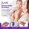 thumbnail image 3 of Exfoliante corporal y facial de silicona Shower Scrubber Juve, 3 of 9
