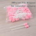 thumbnail image 2 of 100pcs Disposable Oral Care Sponge Swab Tooth Cleaning Mouth Swabs, 2 of 5