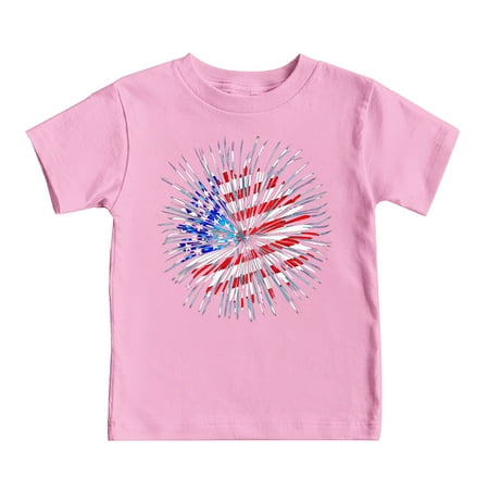 

Kids Summer Independence Day Flag Print Short Sleeve T Shirt Comfortable Top Children s Clothingt Shirts for Girls