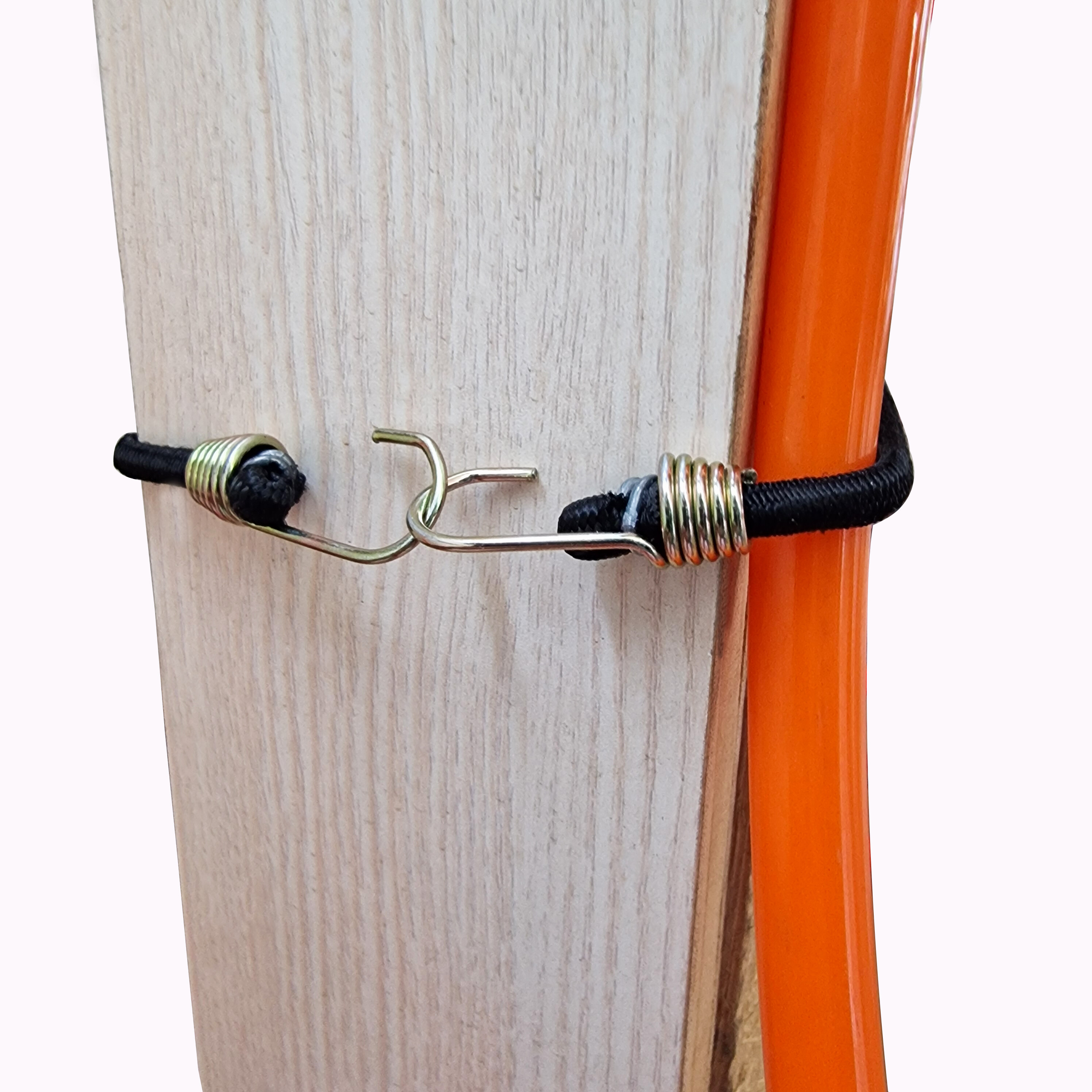 Bungee-Seile Mit Kugel - 50 Stück UV-beständige Spanngurte Aus Latex - Schwarz, 30,5 Cm - Für Outdoor & Zelt