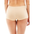 thumbnail image 4 of Caramel Cantina Women's 6 Pack Plus Size Boyshort Panties Underwear (2X, Praline), 4 of 6