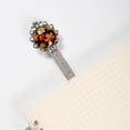 thumbnail image 2 of Maple leaf pumpkin Book Lovers' Delight: Vintage Silver Lace-Edged Bookmark - a Must-Have Book Accessory for Reading Pleasure, 2 of 5
