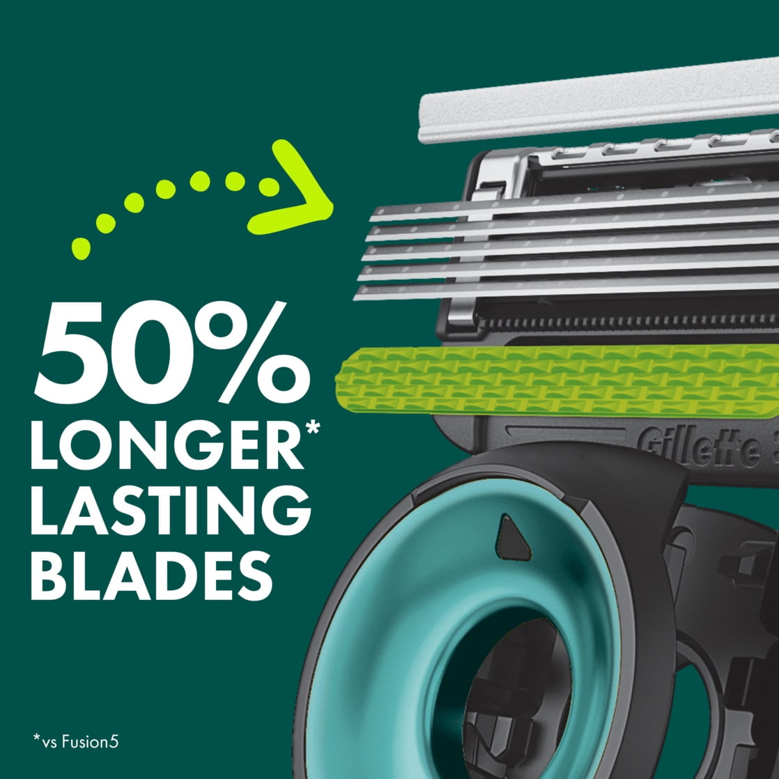 Gillette Labs Official Eagles Licensed Razor for Men, 1 Handle, 1 Blade Refill, Perfect for Game Day Grooming, Gillette Labs with Exfoliating Bar